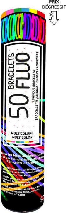 Neon Armbänder (50St.) (50 Stk.)