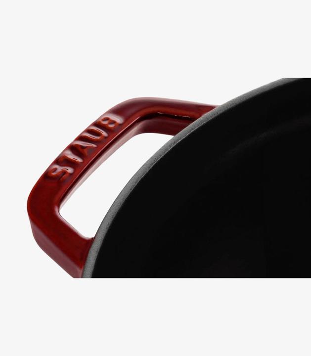 Image du produit Staub Cocotte rouge foncé (Cocotte + faitout, Fonte, 28 x 18.20 cm)
