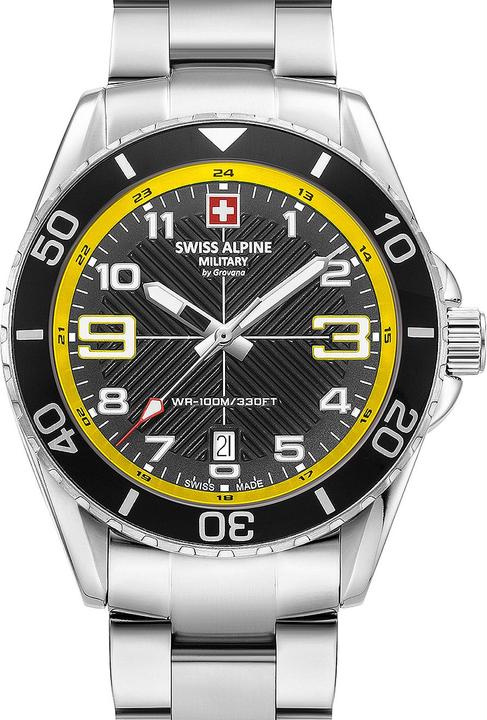 Produktbild Swiss Alpine Military 7029.1138 Raptor Herrenuhr 42mm 10ATM (Sportuhr, Swiss Made, 42 mm)