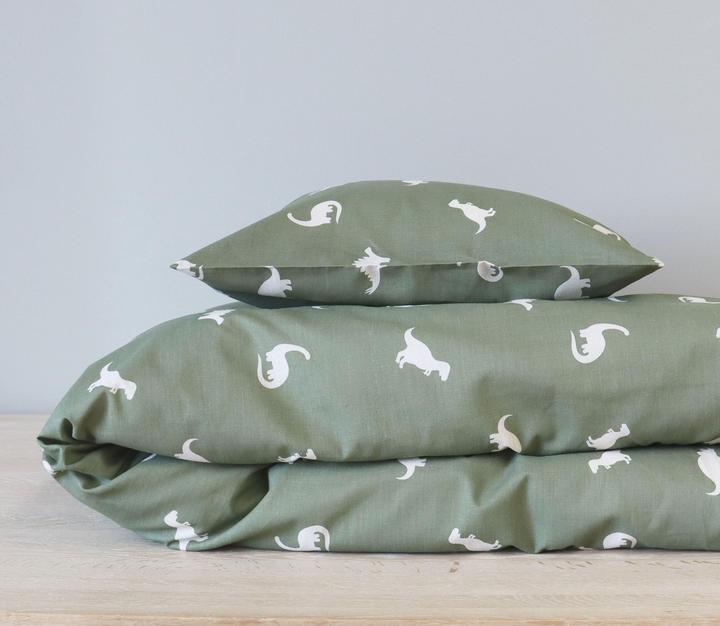 Actual product image By Mats - Bed linen junior size 100x140 - Dino