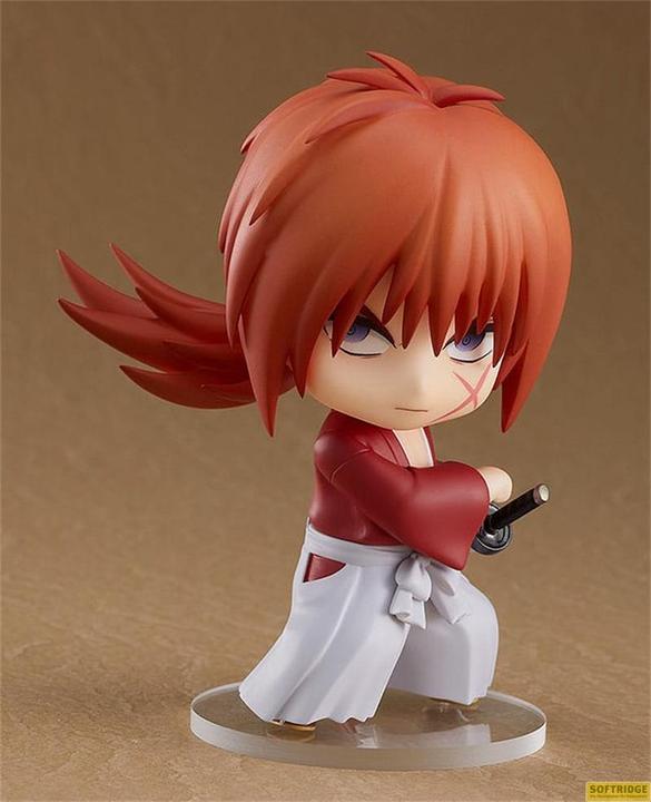 Actual product image Good Smile Company Rurouni Kenshin figurine Nendoroid Kenshin Himura 2023 Ver. 10 cm