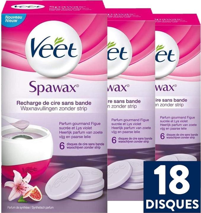 Veet 3er Pack Ersatzwachsscheiben (3 x)