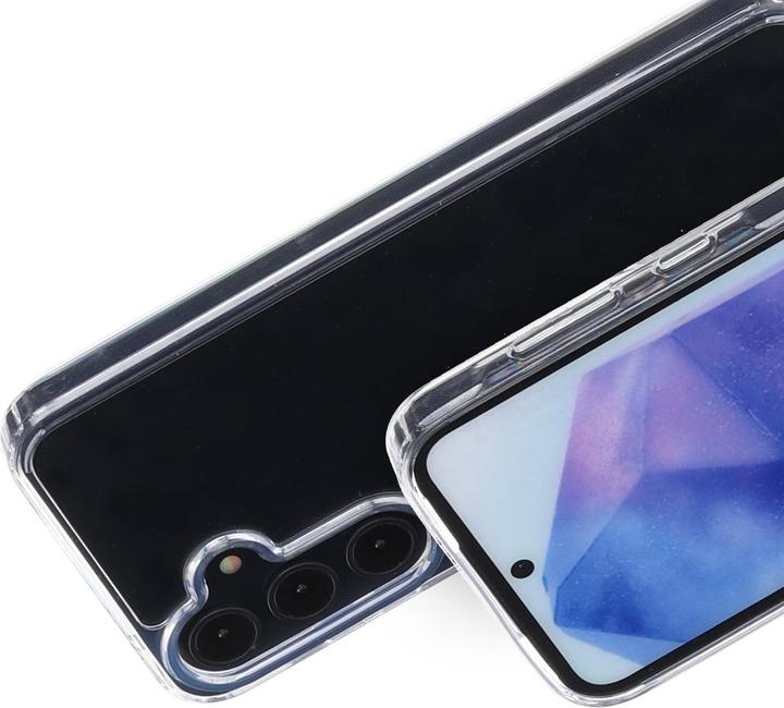 Actual product image Mobiparts Classic Hardcover Samsung Galaxy A55 Clear (Samsung Galaxy A55)