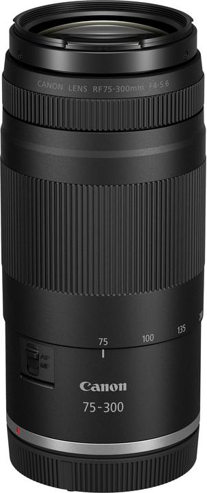 Canon RF 75-300mm F4-5.6 (Canon RF, Full frame, APS-C / DX)