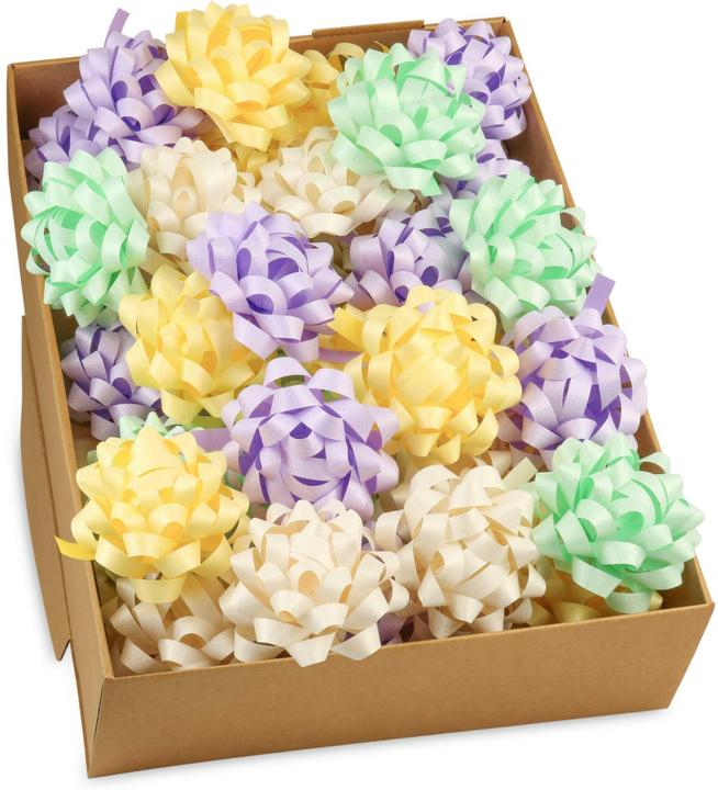 Actual product image Pattberg Geschenkband Schleifen 40 Stück, Ø 80 mm (40x)