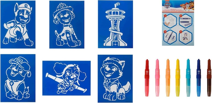 Image du produit Canenco Paw Patrol - Kit de crayons de couleur (13 x)