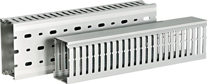 Actual product image HellermannTyton Slotted wire channel 2000 x 75 x 75 mm (Duct, 200 cm)