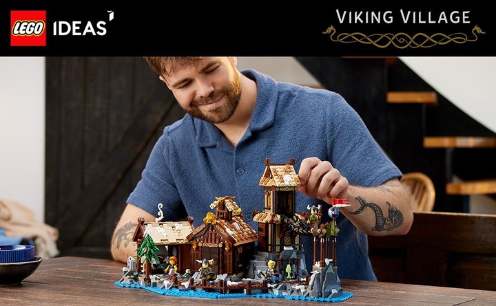 Produktbild LEGO Wikingerdorf (21343, LEGO Ideas, LEGO Seltene Sets)