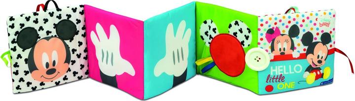 Actual product image Clementoni Disney Baby Soft book (Italian)