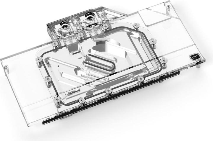 Produktbild Alphacool Eisblock Aurora Acryl GPX-A RX 6750 XT Reference mit Backplate