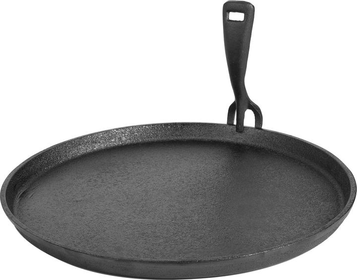 Produktbild Ibili Gusseisenplatte 26 cm Mehrzweckpfanne für alle Herdarten und Ofen (26 cm, Gusseisen)