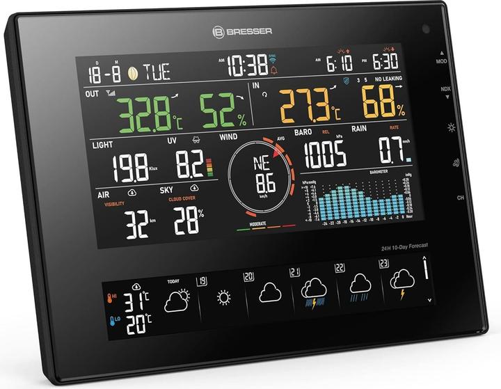 Image du produit Bresser Stazione Meteorologica WLAN 7 in 1 11 Giorni 4Cast