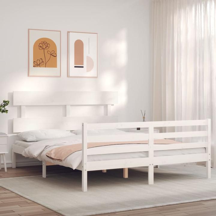 Produktbild vidaXL Bettrahmen (160 x 200 cm)
