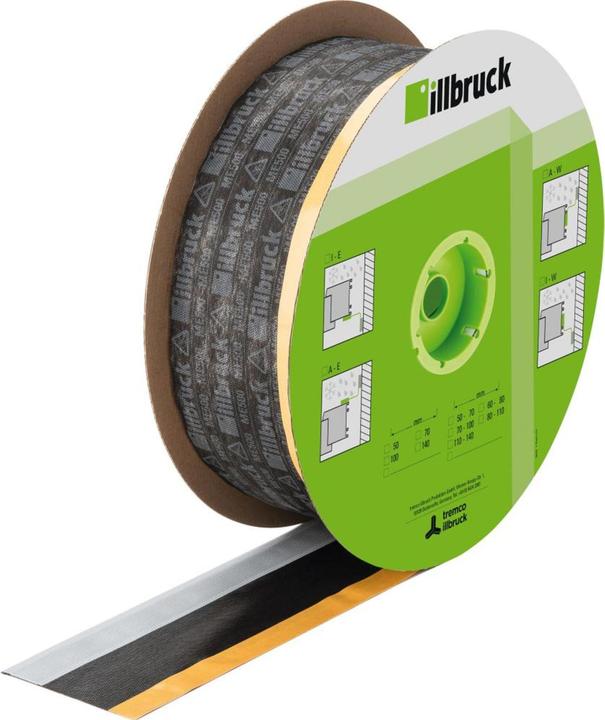 Actual product image Illbruck ME500 TwinAktiv sealing window connection joint, self-adhesive on one and two sides 10 m (100 mm)