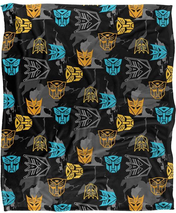 Transformers Decke LogoMuster