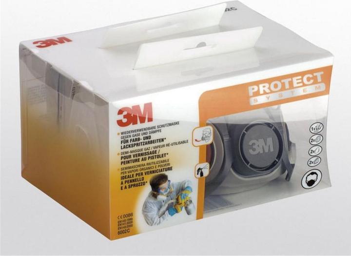 Produktbild 3M Halbmaske mit Wechselfiltern (A2P2, 1 x)
