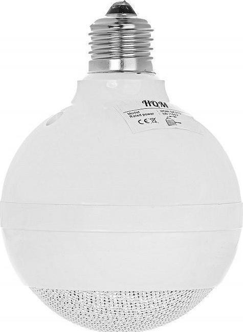HQM Spherical loudspeaker HQM-SK313 3W 100V Thread E27 White (1 pcs.)