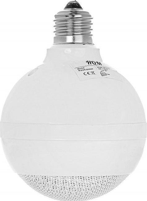 HQM Haut-parleur sphérique HQM-SK313 3W 100V fileté E27 Blanc (1 pièce)