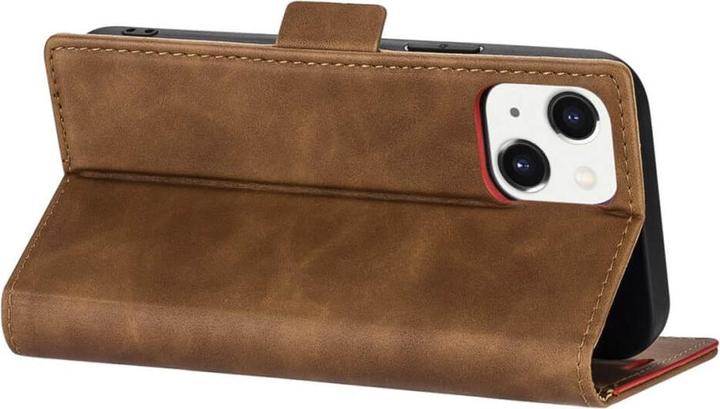 Actual product image N.Bekus iPhone 15 Plus - Flip Case Cover brown (Apple iPhone 15 Plus)