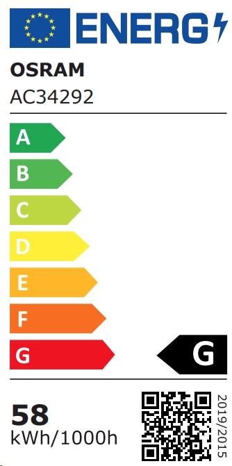 Energie-Label Osram Dulux (2G11, 55 W, 4320 lm, 1 x, G)
