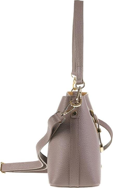 Actual product image Pierre Cardin **Damen Umhängetasche Made In Italy - Modell Valeria Elite - 100% Leder** - 22.0 X 19.5 X 10.5 Cm