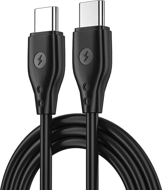 Image du produit Wiwu câble Pioneer Wi-C002 USB-C - USB-C 67W noir (1 m, 67 W)