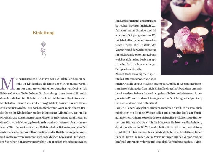 Produktbild Die Magie der Heilkristalle (Deutsch, Natalie Schmieding, 2022)