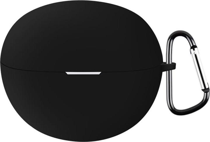 Actual product image Techsuit - Silicone Case - for Huawei FreeClip, Smooth Ultrathin Material - Black