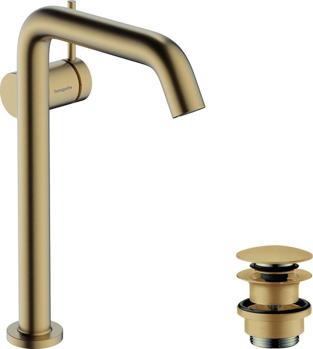 Produktbild hansgrohe Tecturis S Einhebel-Waschtischarmatur 240 Fine CoolStart wassersparend+für Aufsatzwascht