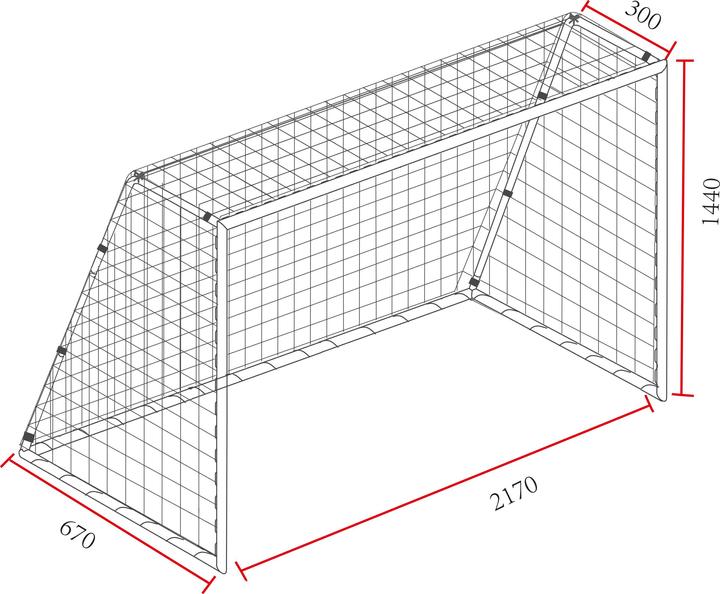 Produktbild Axi Fussballtor Kylian 220 cm
