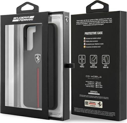 Produktbild Ferrari Leather Cover Off Track Nylon (Samsung Galaxy S21+)