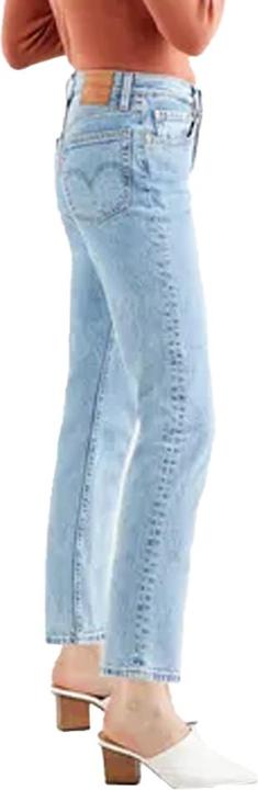 Actual product image Levis Womens/Ladies 501 Leather Patch Cropped Jeans (32)