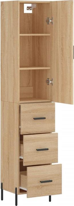 Produktbild vidaXL Highboard (34.50 x 34 x 180 cm)
