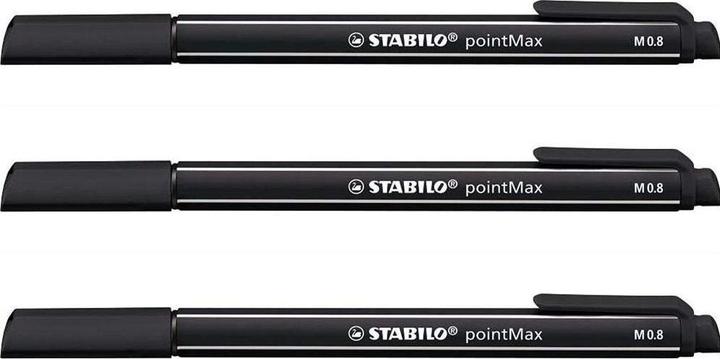 Produktbild STABILO pointMax Filzschreiber (Schwarz, 1x)