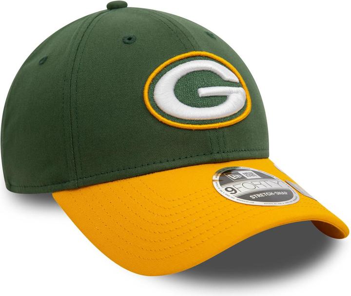 Actual product image New Era 9Forty Stretch-Snap Cap - Green Bay Packers (One size)