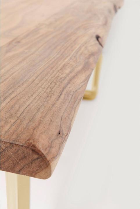 Actual product image Kare Design Table Harmony Brass 160x80cm (160 x 80 x 76 cm)