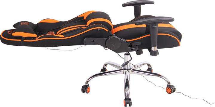 Actual product image CLP Limit XM office chair fabric, black/orange