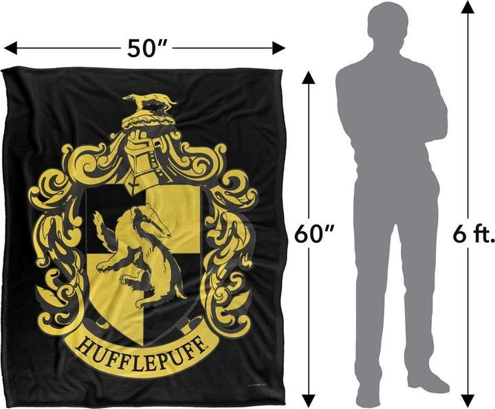 Produktbild Decke Hufflepuff Wappen (152 x 127 cm)