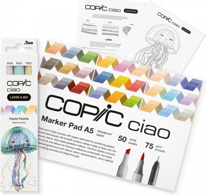 BG-01 (Aqua Blue), BV-00 (Mauve Shadow), Yellowish Shade