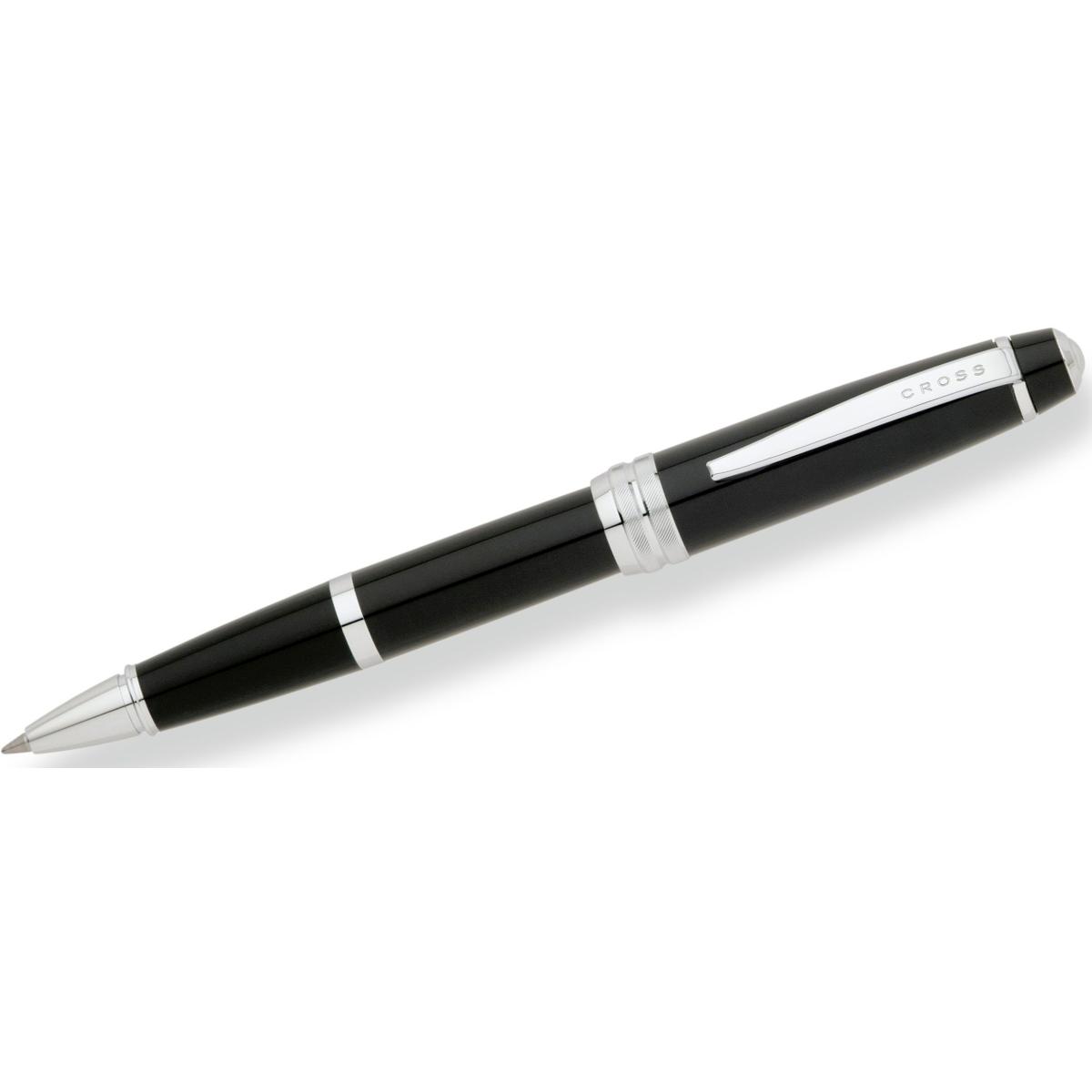 Cross, Schreibstifte, Rollerball Bailey Schwarz-Lack Blister (Schwarz, 1 x)