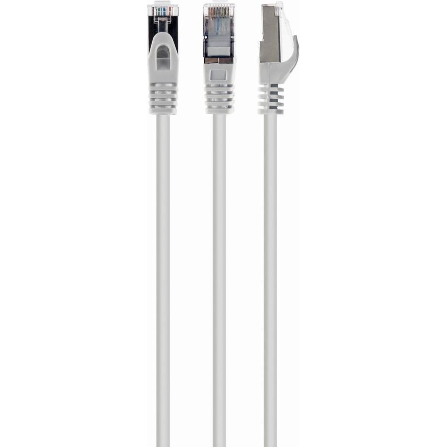 Gembird PP6A-LSZHCU-W-0.5M patchcord (S/FTP, CAT6a, 0.50 m), Netzwerkkabel