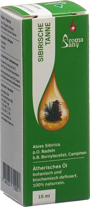 Produktbild AromaSan Sibirische Tanne Ätherisches Öl (15ml)