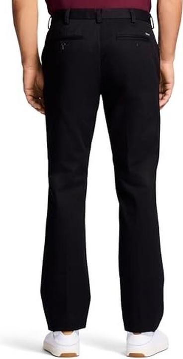 Image du produit Izod Pantaloni Chino Americani Dritti a Piatto Fronte (W36/L30)