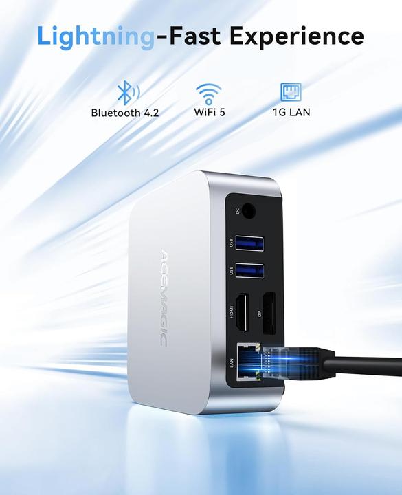 Actual product image AceMagic Mini PC mit Intel Alder Lake N97 Prozessor (16 GB, 125 GB)