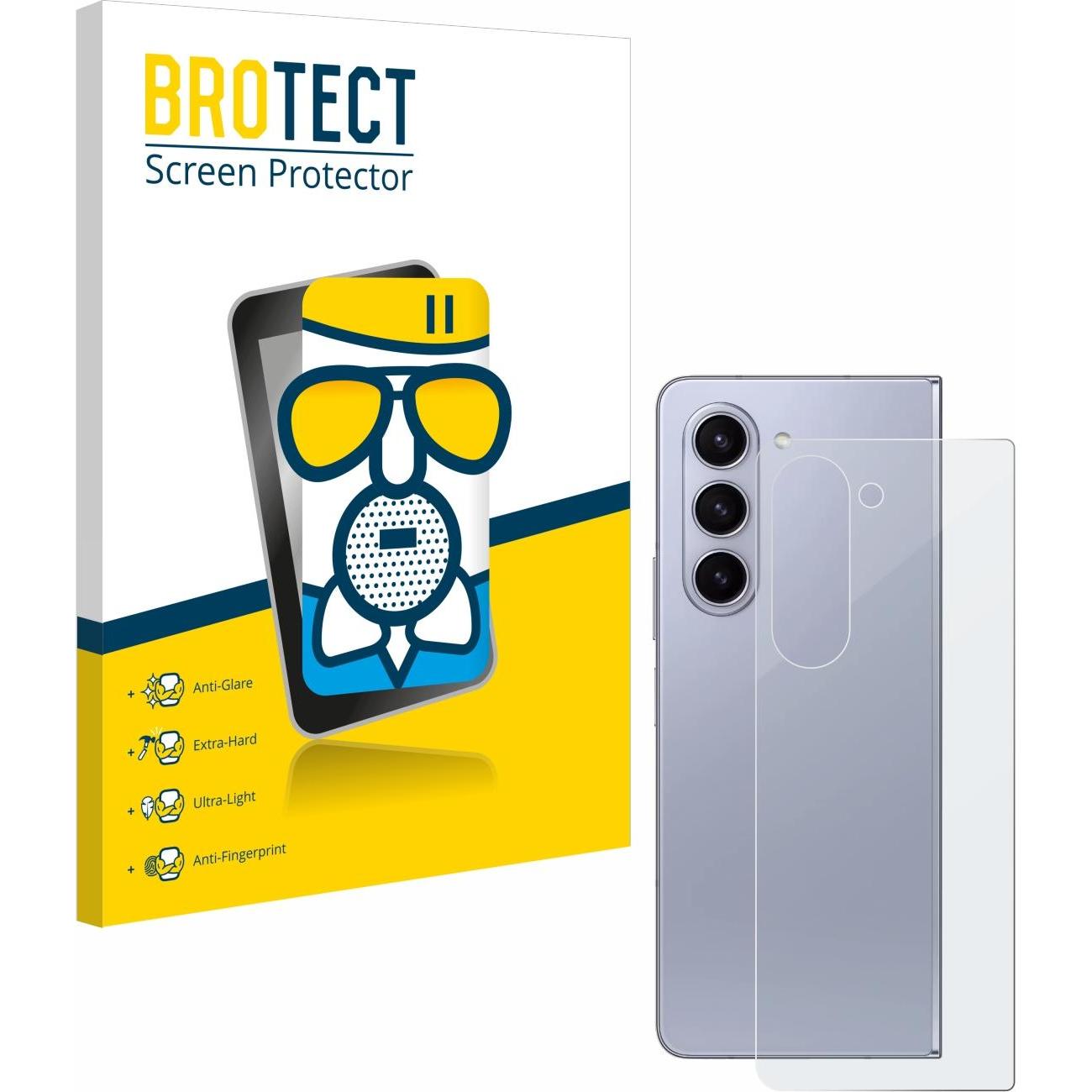 BROTECT AirGlass Panzerglasfolie Matt (1 Stück, Samsung Galaxy S21), Smartphone Schutzfolie, Grau