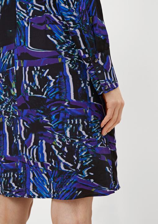 Actual product image Comma Kleid Midikleid mit Allover-Muster (36)