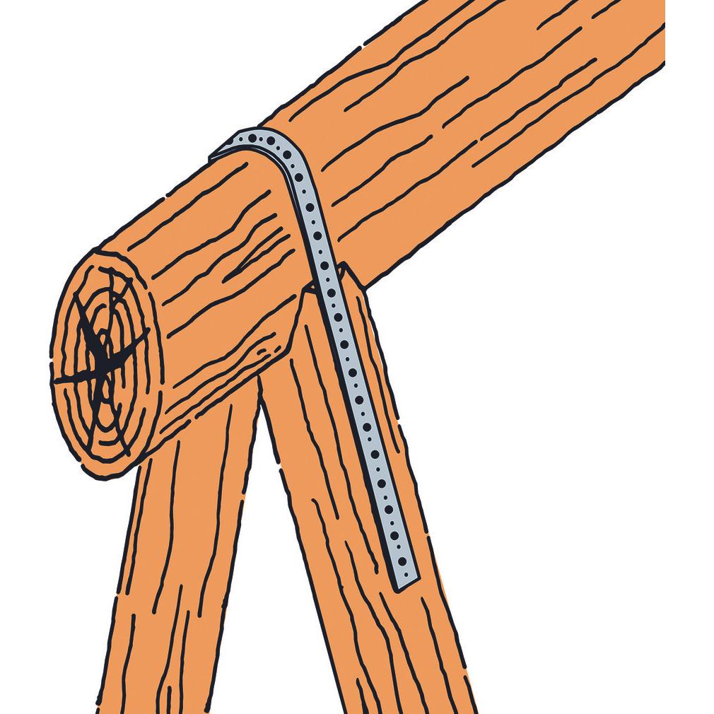 Thumbnail - Simpson Sst, Baubeschläge + Holzverbinder, Lochbänder (Lochbandeisen, 1 Stk.)