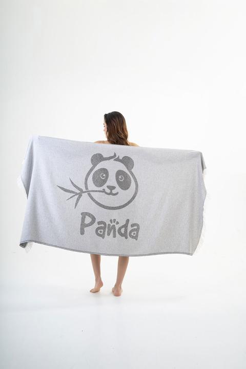 Produktbild Chaputs Hamamtuch Panda (90 x 175 cm)