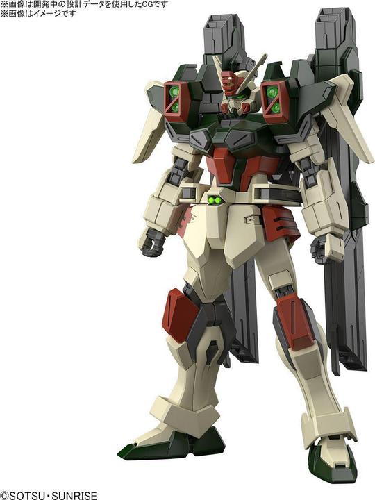 Actual product image Bandai GUNDAM - HG 1/144 Lightning Buster Gundam - Model Kit