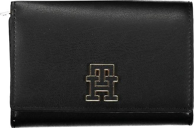 Actual product image Tommy Hilfiger Black Polyurethane Women Wallet